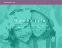 Tablet Screenshot of myphotoboothapp.com